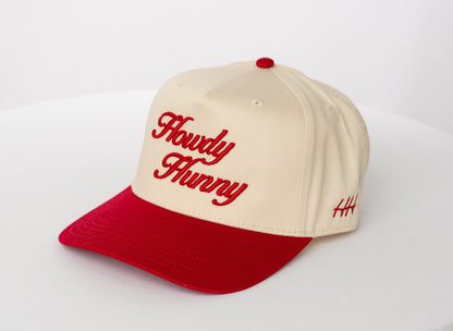 Howdy Hunny x Chloe Holladay Cream/Red Hat