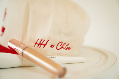 Howdy Hunny x Chloe Holladay Cream/Red Hat